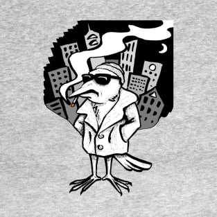 J. Indigo, Private I. (Grayscale Design) T-Shirt